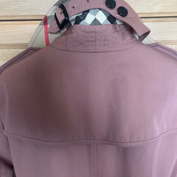 BURBERRY Classic Trench coat Pink - Picture 5 of 10